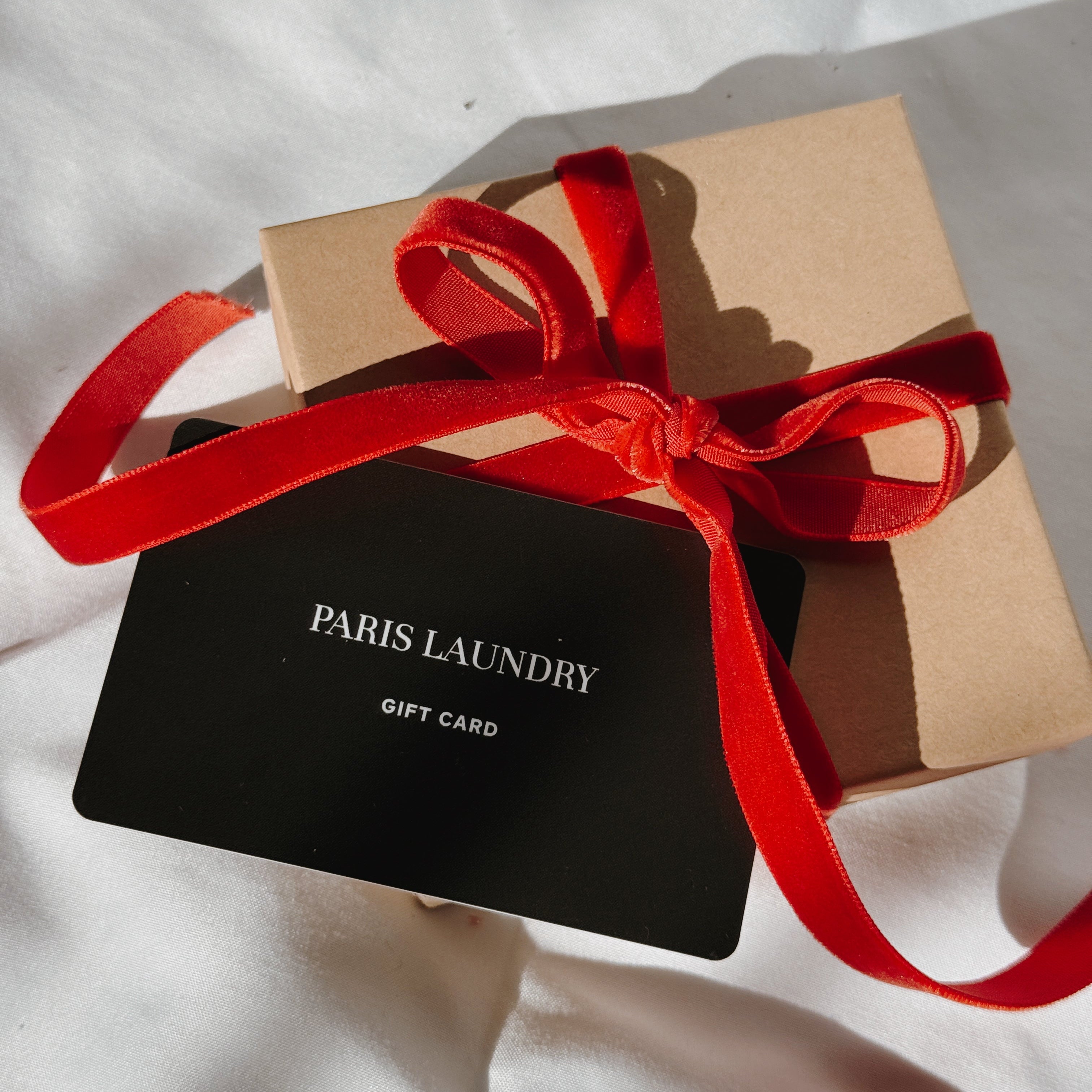 e-gift card paris laundry