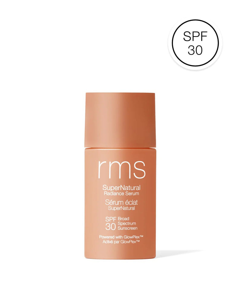 RMS Beauty sun care Medium Aura SuperNatural Radiance Serum Broad Spectrum SPF 30 Sunscreen