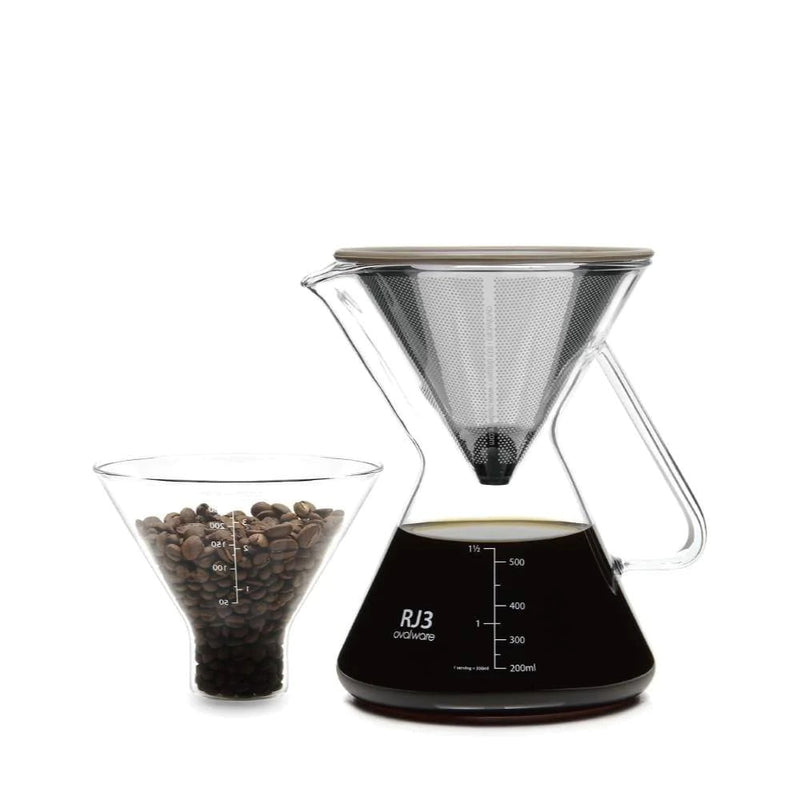 Ovalware Kitchen POUR OVER COFFEE MAKER WITH FILTER BY OVALWARE